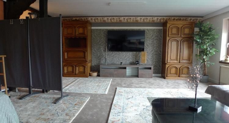 Velbert Monteurwohnung Von-Behring-Straße: Wohnzimmer-TV