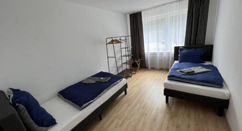 Velbert Monteurwohnung Siebeneicker: Schlafzimmer 3